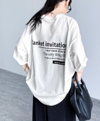 reca/レカ reca レカ reca 前後ロゴ五分袖オーバーサイズTシャツ（belーblcー6115）/506358603