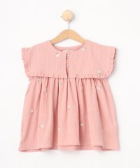 SHOO・LA・RUE(Kids) /【110－140cm】ビック衿お花刺繍ブラウス/506359034