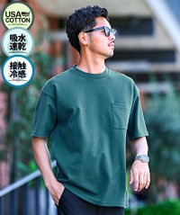 Goodwear/グッドウェア GOODWEAR Goodwear クルーネック 接触冷感吸水速乾ポケ付きS/S BIG TEE 半袖/506359846