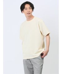 TAKA-Q/ふくれジャガード クルーネック半袖Tシャツ/506360331