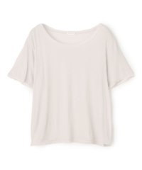 GALERIE VIE/ガーゼフライスジャージー ラウンドネックTシャツ/506361188