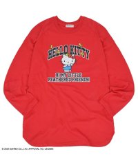 Sanrio characters/サンリオ Sanrio ハローキティ 長袖 Tシャツ ラグラン サンリオ キャラクターズ レッド 赤/506055282