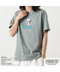  PEANUTS/ピーナッツ PEANUTS スヌーピー ピーナッツ Tシャツ 半袖 刺繍 ウッドストック SNOOPY PEANUTS/506057517