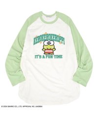 Sanrio characters/サンリオ Sanrio けろけろけろっぴ Tシャツ 長袖 ロンT ラグラン袖 プリント オーバーサイズ サンリオ キャラクターズ/506057518