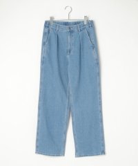 VENCE　EXCHANGE/ワンタックルーズデニムパンツ/506201044