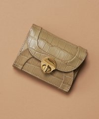 HASHIBAMI/ハシバミ HASHIBAMI ラウンドウォレット ミニウォレット 財布 クロコ柄 シボ感 ミニ財布 牛革 本革 レディース/506299205