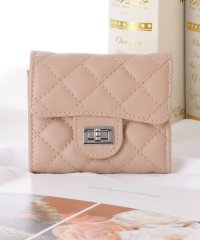 Lace Ladies/レースレディース Lace Ladies レザー調 キルティング コンパクト 三つ折り 財布/506318749