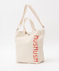 MAC HOUSE/マックハウス Mac－House HusHusH ハッシュアッシュ ロゴ入りトートバッグ K97ー09500/506357723