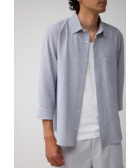 AZUL by moussy/シアサッカー7分袖シャツ/506363711