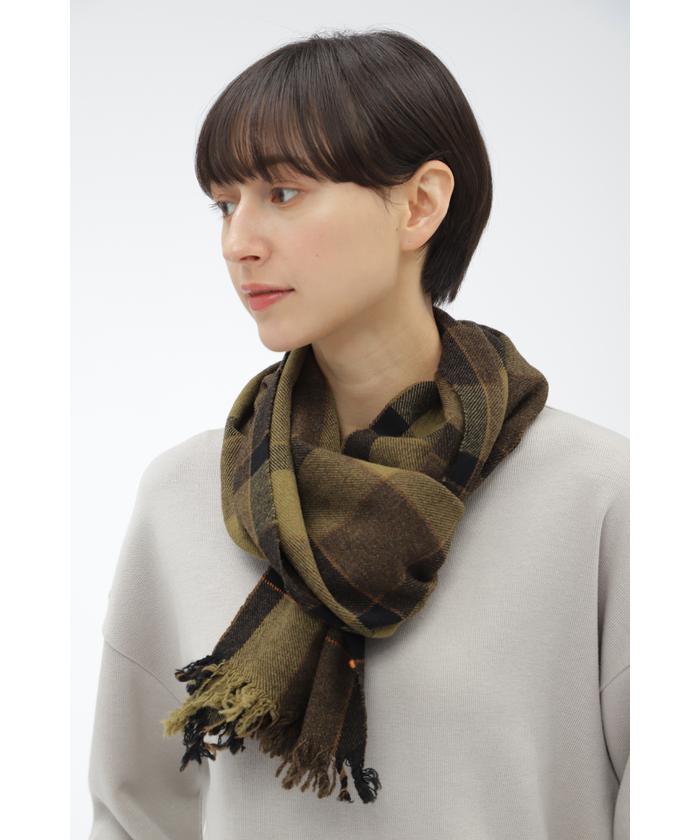 MARGARET WOWELL マーガレットハウエル ペイントプリントシャツ