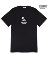  PEANUTS/スヌーピー ワッフル Tシャツ 半袖 刺繍 トップス チャーリーブラウン SNOOPY PEANUTS/506365538