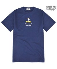  PEANUTS/ピーナッツ PEANUTS スヌーピー ワッフル Tシャツ 半袖 刺繍 トップス チャーリーブラウン SNOOPY PEANUTS/506365538