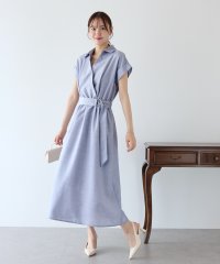 BLUEEAST/ブルーイースト BLUEEAST カシュクールシャツワンピース/506366166