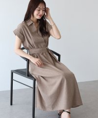 BLUEEAST/ブルーイースト BLUEEAST カシュクールシャツワンピース/506366166