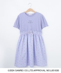 SHOO・LA・RUE(Kids) /【サンリオキャラクターズ】パフ袖ドッキングワンピース/506366285