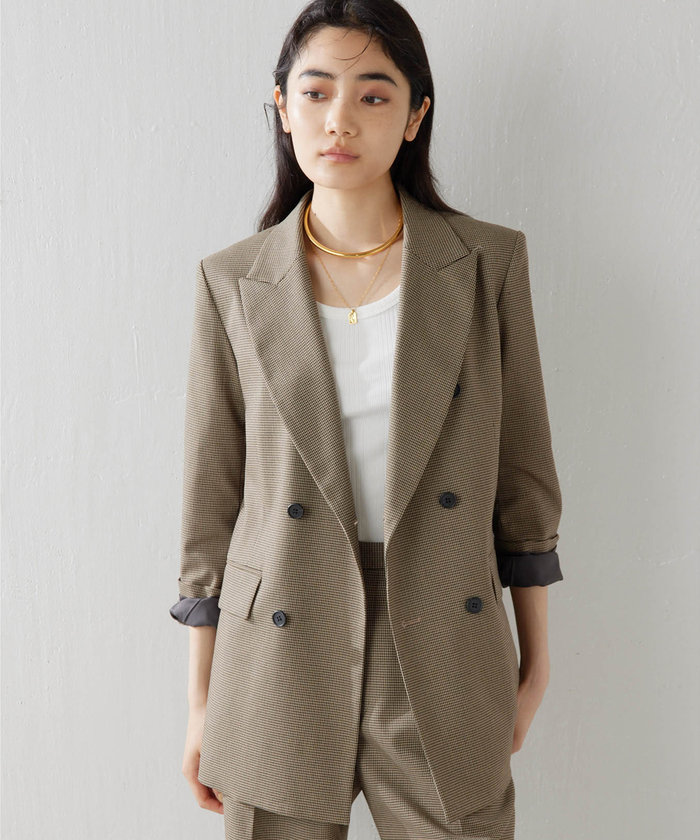 新品タグ付 Whim Gazette チェック ロングシャツ ジャケット