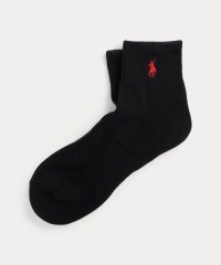 POLO RALPH LAUREN/コットンブレンド クォータークルー ソックス/506367039
