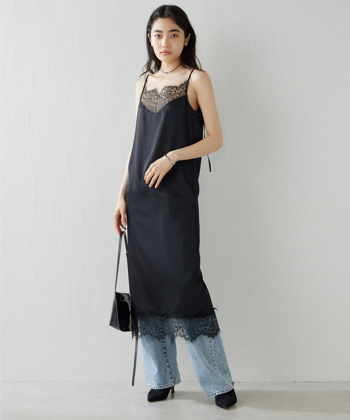 セール 50%OFF】レースキャミワンピース(506367249) | ウィム セール 50%OFF】レースキャミワンピース(506367249) | ウィム