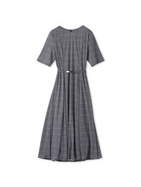 LAUTREAMONT/ロートレアモン LAUTREAMONT 5分袖フィット＆フレアーワンピース≪洗濯機で洗える≫/506295830
