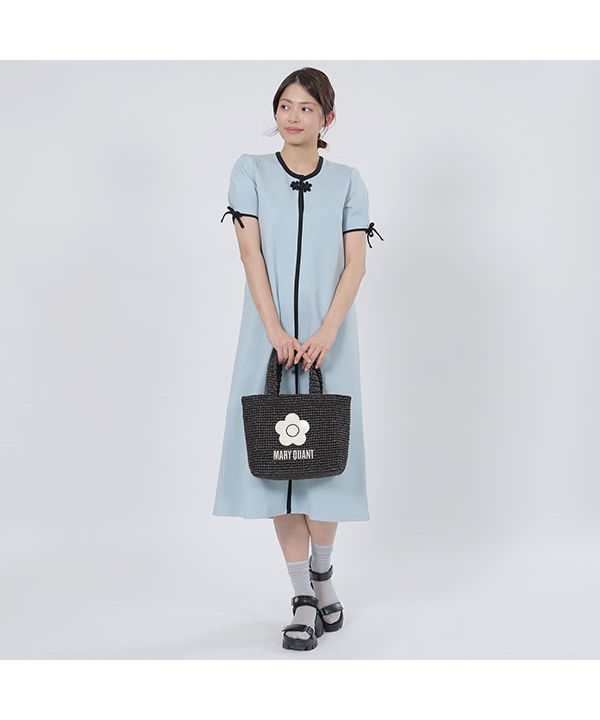 マリークワント MARY QUANT クロッシェラフィアライク トート マリークワント MARY QUANT クロッシェラフィアライク トート