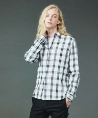 5351POURLESHOMMES/ワッシャーチェック 長袖シャツ/506367969