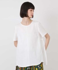 HIROKO BIS/バックフレアドッキングTシャツ /洗濯機で洗える/506369988