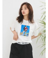 Green Parks/グリーン パークス Green Parks me Jane/フォトプリントボックスTシャツ/506371113