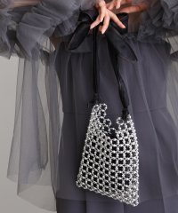 PourVous/プールヴー PourVous ビーズ×オーガンジーバッグ フォーマル ワンピース パーティードレス 20代 30代 40代/506372357