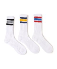 SHIPS any MEN/SHIPS any: 3足セット クルーソックス/506373964