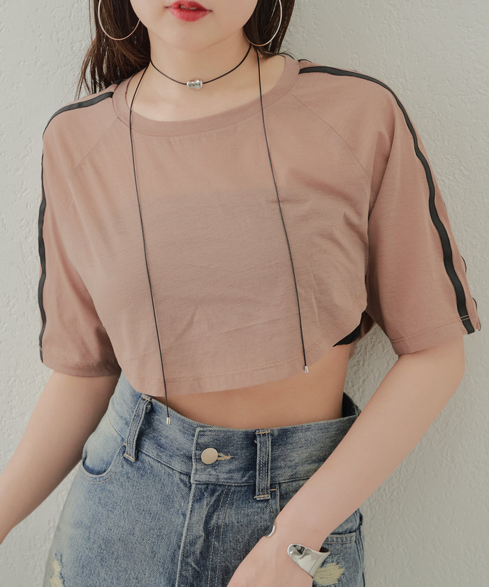 【CPGN】Shore Line 半袖T 2色 クーポン】【セール 62%OFF】【Chico】シアーラインTシャツ