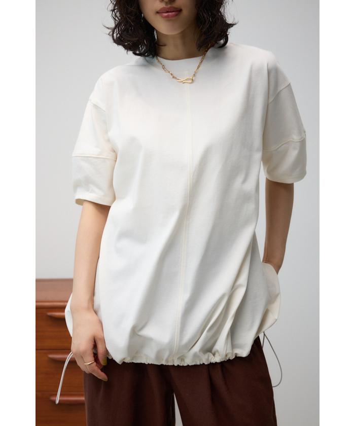 MOUSSY GATHER BALLOON ジャケット L/BLU1 -ファッション通販