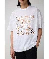 AZUL by moussy/ブロンズエンボス半袖TEE/506376934