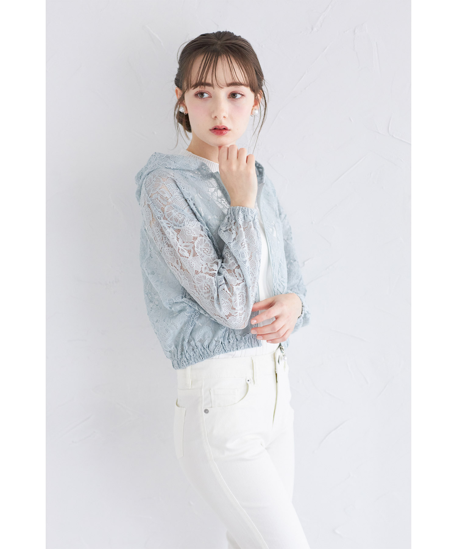 セール】トッコクローゼット tocco closet フラワーレースパール
