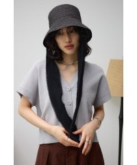 AZUL by moussy/シアーボーダーバケットハット/506382878
