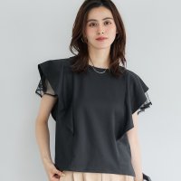 coca/コカ coca チュールレイヤードトップス/506102325