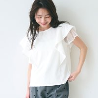 coca/コカ coca チュールレイヤードトップス/506102325