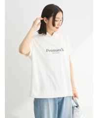 Green Parks/グリーン パークス Green Parks フレンチスリーブ抜け襟ポンチカットプルオーバー/506389478