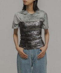 M TO R/［TOPS］NEW SEQUINS BARETOP/506389869