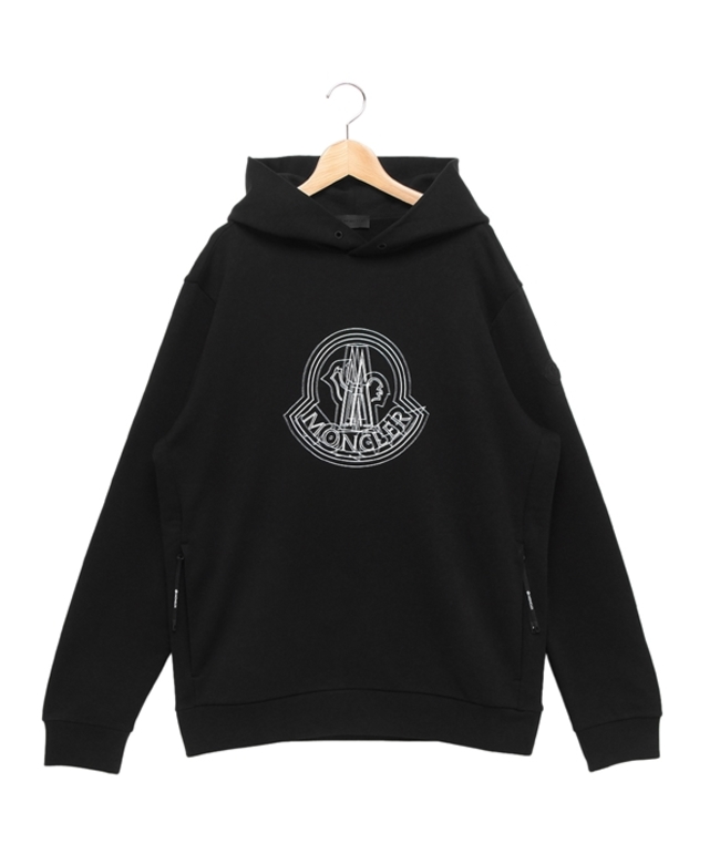 モンクレール MONCLER パーカー フーディー ブラック メンズ モンクレール MONCLER パーカー フーディー ブラック メンズ