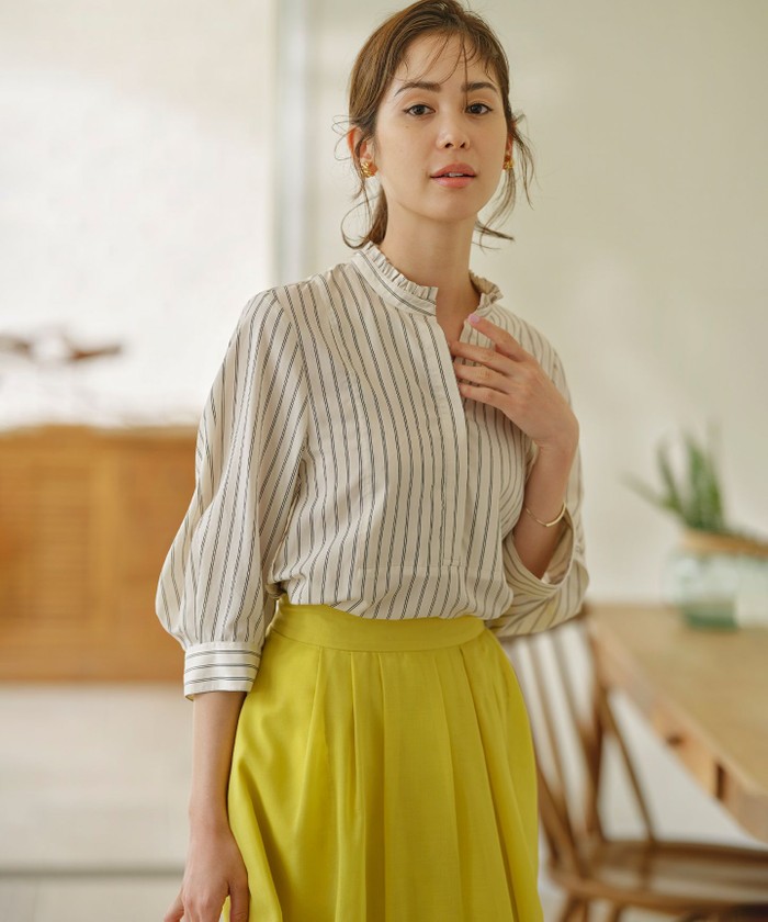 セール 20%OFF】【WEB限定】ナイロンレーヨン スキッパー