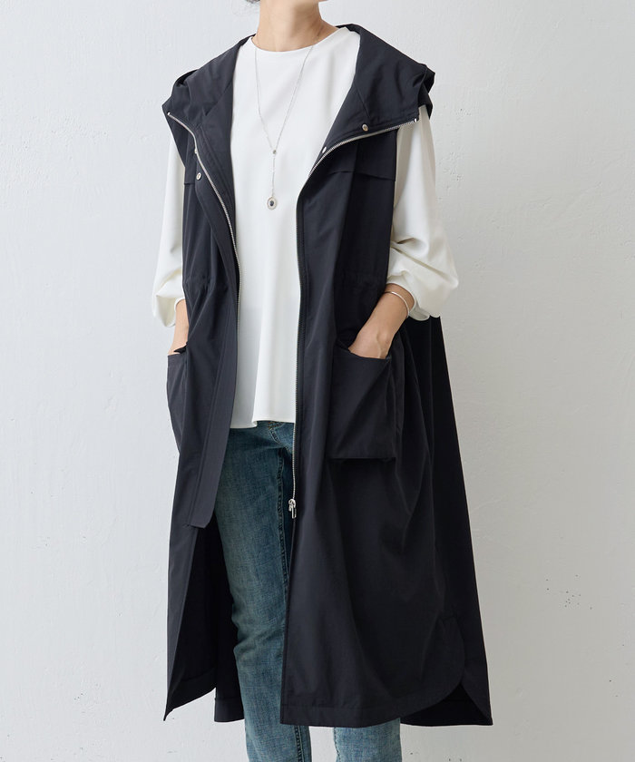 ビアズリー　撥水フーディジレ ビアズリー BEARDSLEY 撥水フーディジレ （black