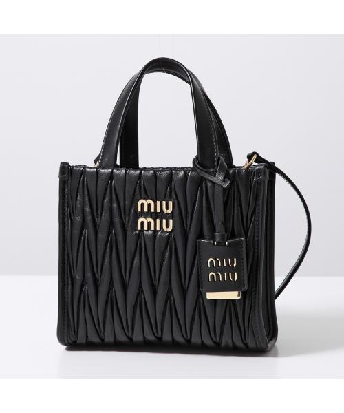 セール】MIUMIU ハンドバッグ MATELASSE マテラッセ 5BA277 N88 セール】MIUMIU ハンドバッグ MATELASSE マテラッセ 5BA277 N88