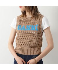 GANNI/ガニー GANNI GANNI ニットベスト Cotton Rope Short Vest/506107721