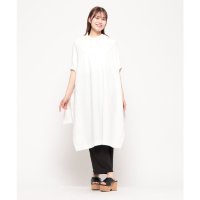 offprice.ec/ファイン FINE 【yohaku】ワンピースに変化を。変形白トップス/506352563