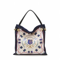 TOPKAPI TREASURE/トプカピ TOPKAPI 【TREASURE TOPKAPI】マイルドサテン スカーフ柄 トートバッグ/506397633