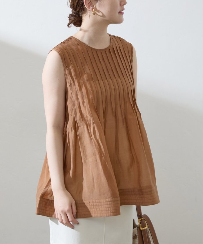 TORRAZZO DONNA/トラッゾドンナ Pintuck tunics blouse 6233 TORRAZZO DONNA/トラッゾドンナ Pintuck tunics blouse 6233