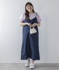 Bonjour Sagan/ボンジュールサガン BONJOUR SAGAN フロントジップデニムキャミワンピース/506398565