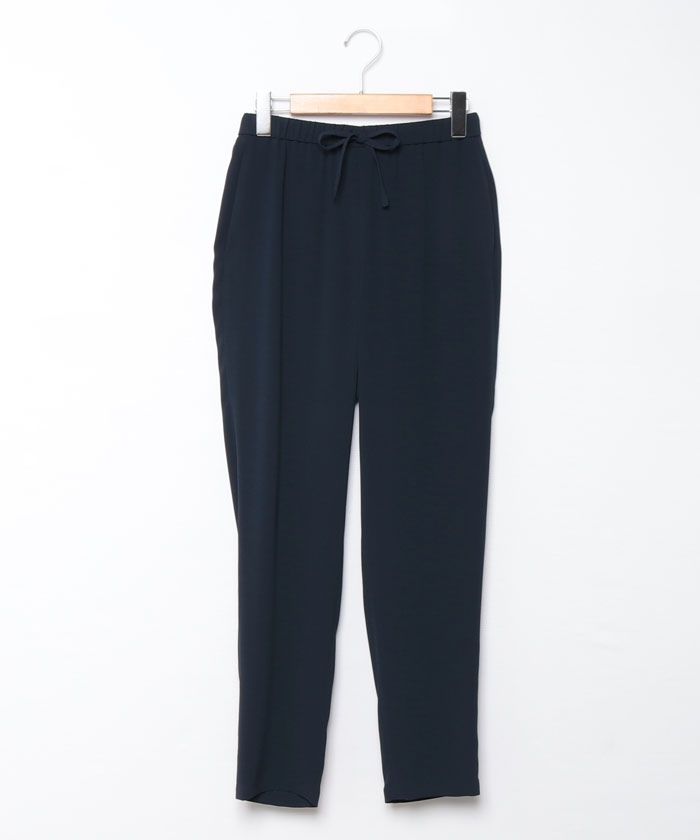 セオリー プルオンクロップドパンツ POWDER CREPE Theory Theory - Powder Crepe Wide Pull On N 2 / パウダークレープ