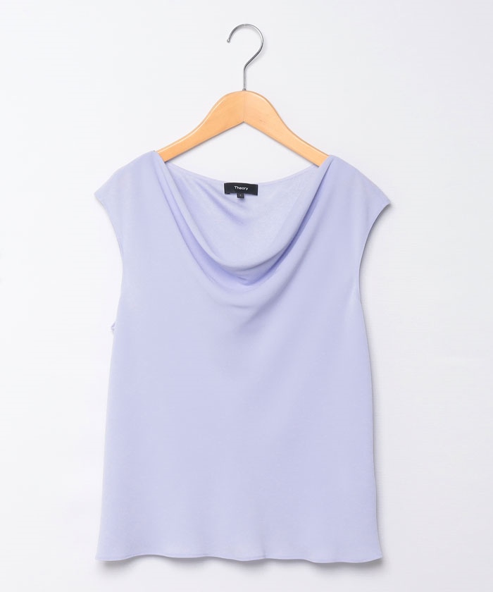 ブラウス POWDER CREPE SS COWL TOP(505975719) | セオリー