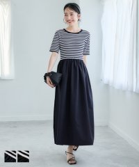 coca/コカ coca 異素材ドッキングワンピース/506224232